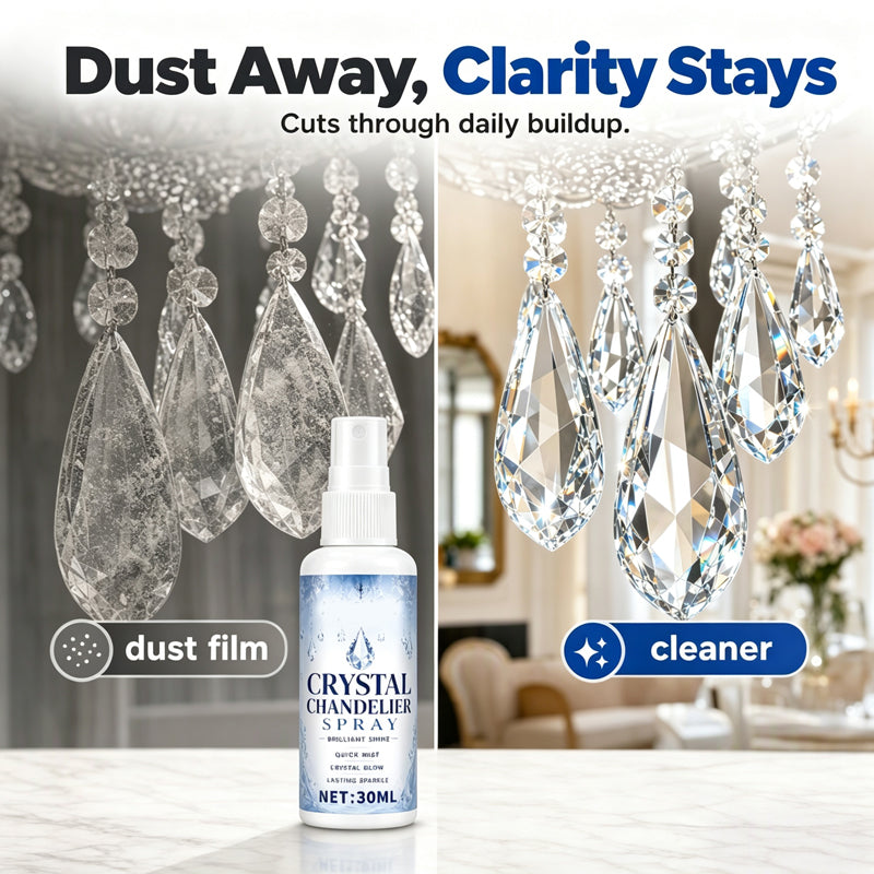 Crystal Chandelier Cleaner Spray – Easy Dust & Grime Removal